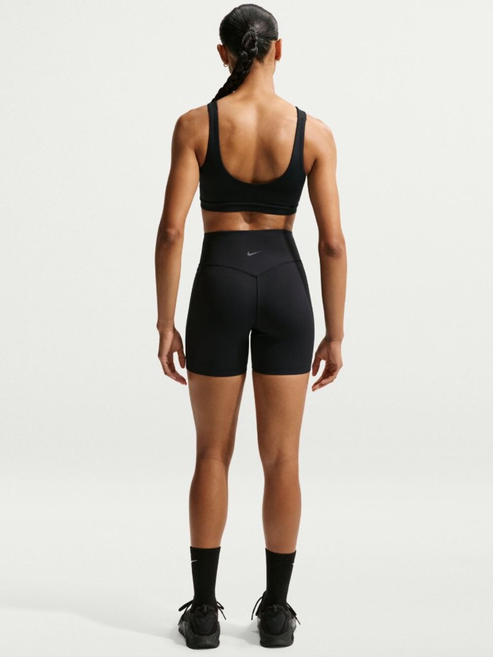 Nike Universa Women's High-Waisted 5" Biker Shorts Black size S